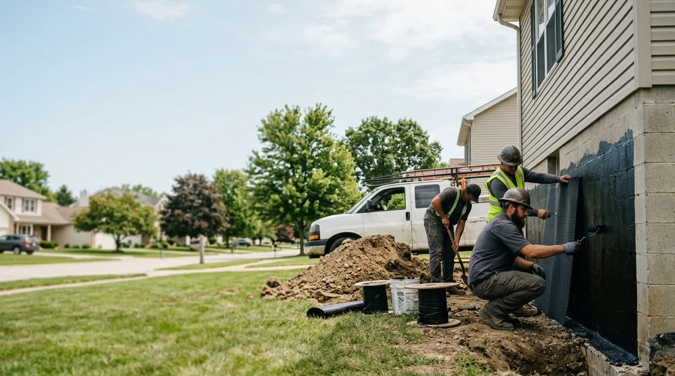 Basement Waterproofing in Worth, IL near me